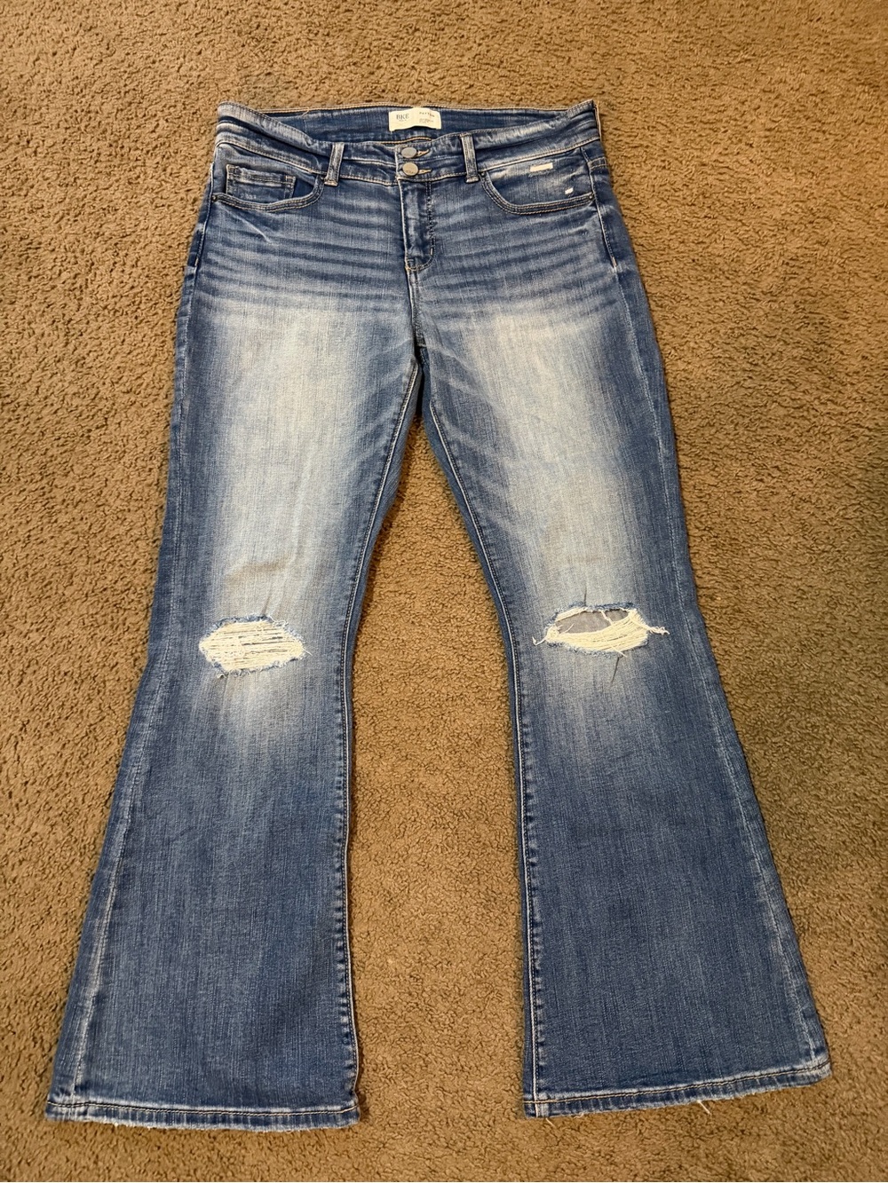 BKE Payton Mid-Rise Flare Jeans - sz 31x32